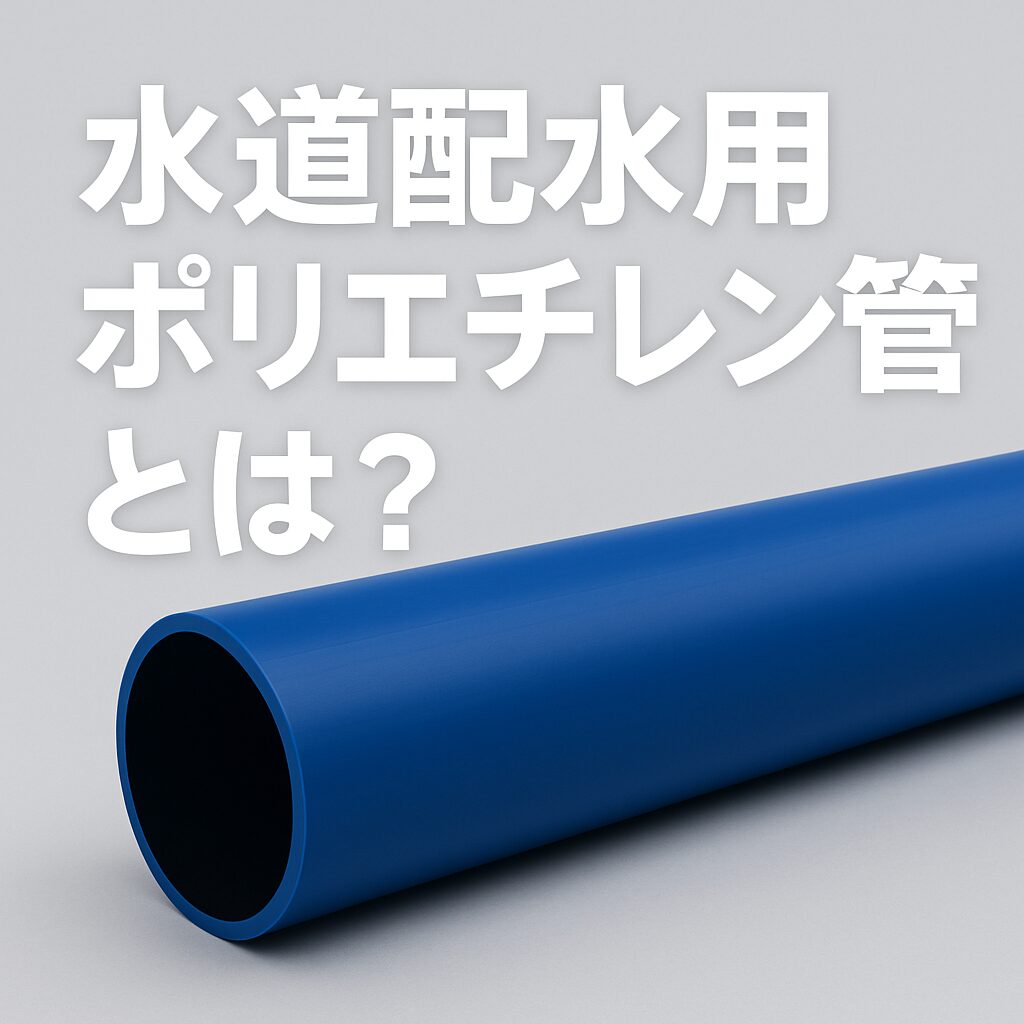 配水ポリ（配水用ポリエチレン管）とは？特長・規格・継手の種類・施工方法・工具までガイド | 管材ナビ